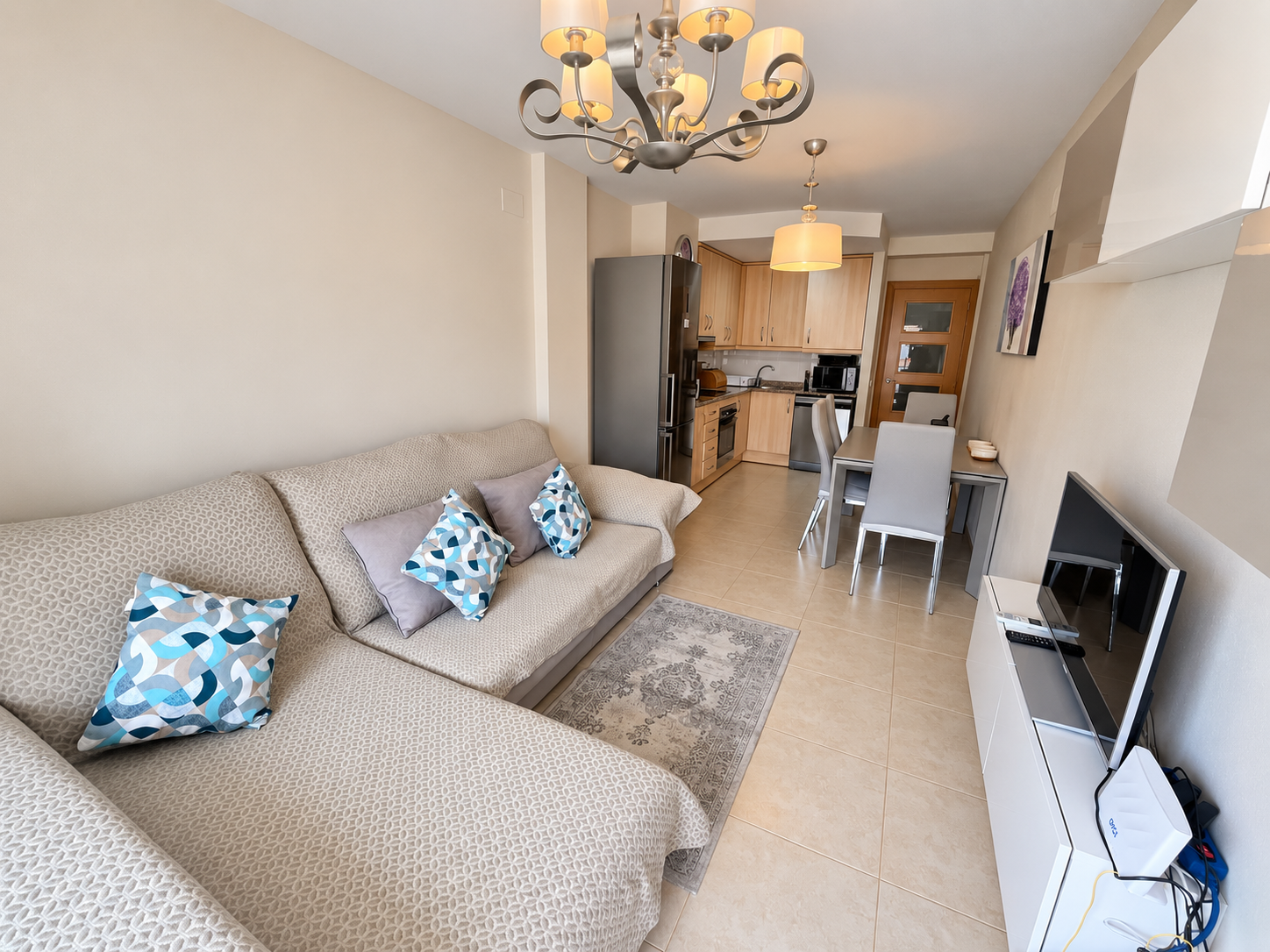 1214- Exclusivo piso de 2 dormitorios con parking y vistas a la montaña en Llandells (Peñíscola)