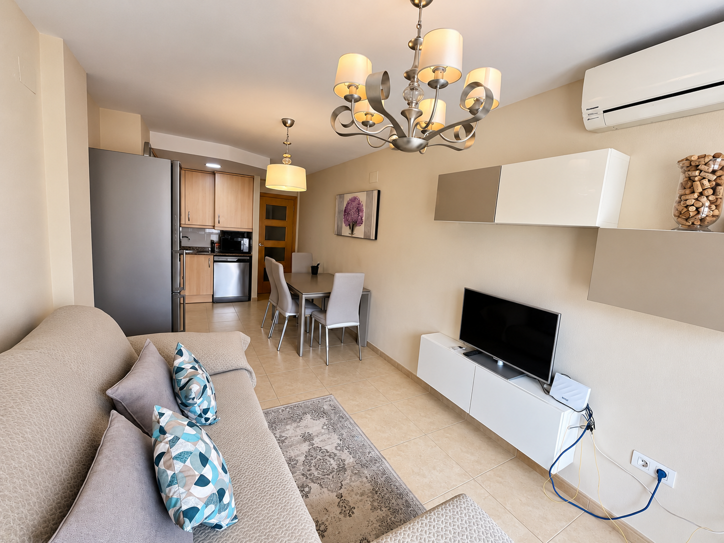 1214- Exclusivo piso de 2 dormitorios con parking y vistas a la montaña en Llandells (Peñíscola)
